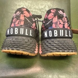 NoBull Rip Stop Running shoe- Cherry Blossom design. Women’s 6